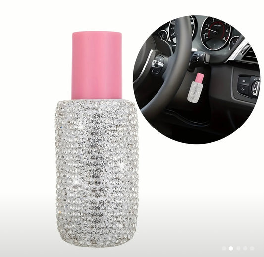 Rhinestone Car Lip Balm Holder