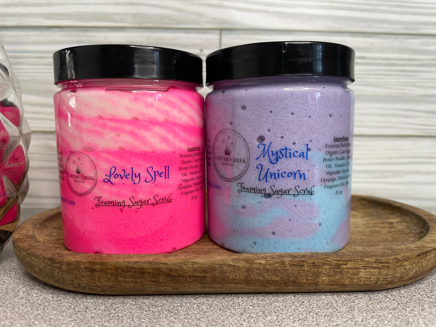 Foaming Sugar Scrub ~ 8 oz’s