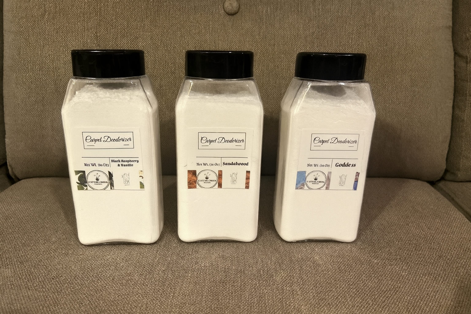 Carpet Deodorizer Powder – Cattail Creek Soap Co.